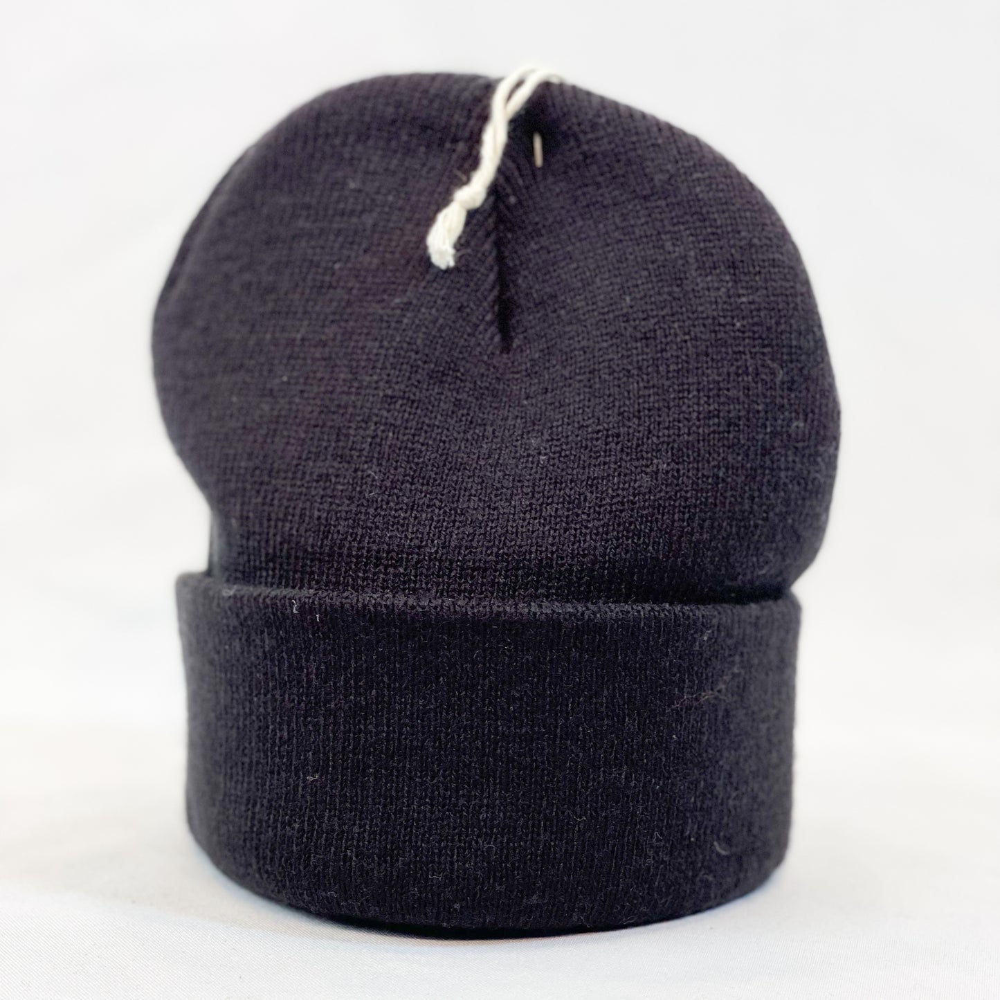 KNIT ROLLED TRAP&SKEET HAT BLACK