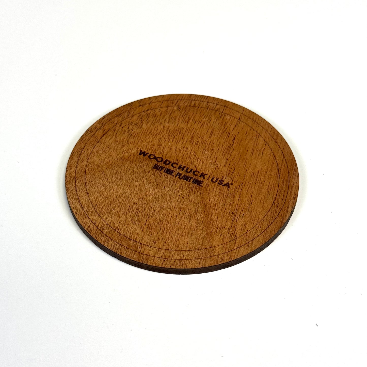 WOODCHUCK COASTER SET IN BOX