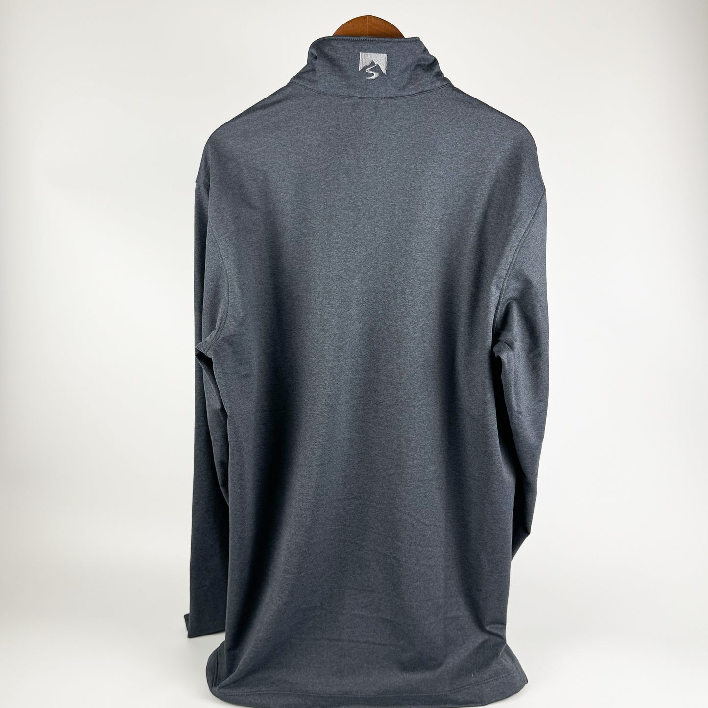 STORM CREEK MENS SIDEKICK 1/4 ZIP GREY