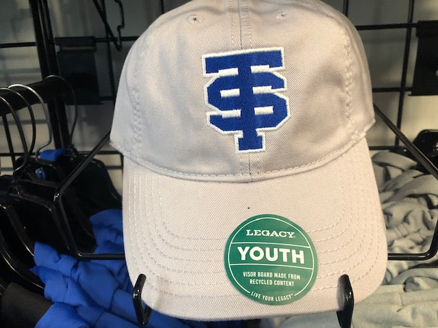 LEGACY YOUTH SILVER BASEBALL HAT