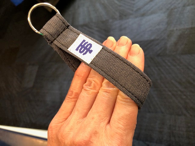 KEY CHAIN FROM RECYCLED PANTS