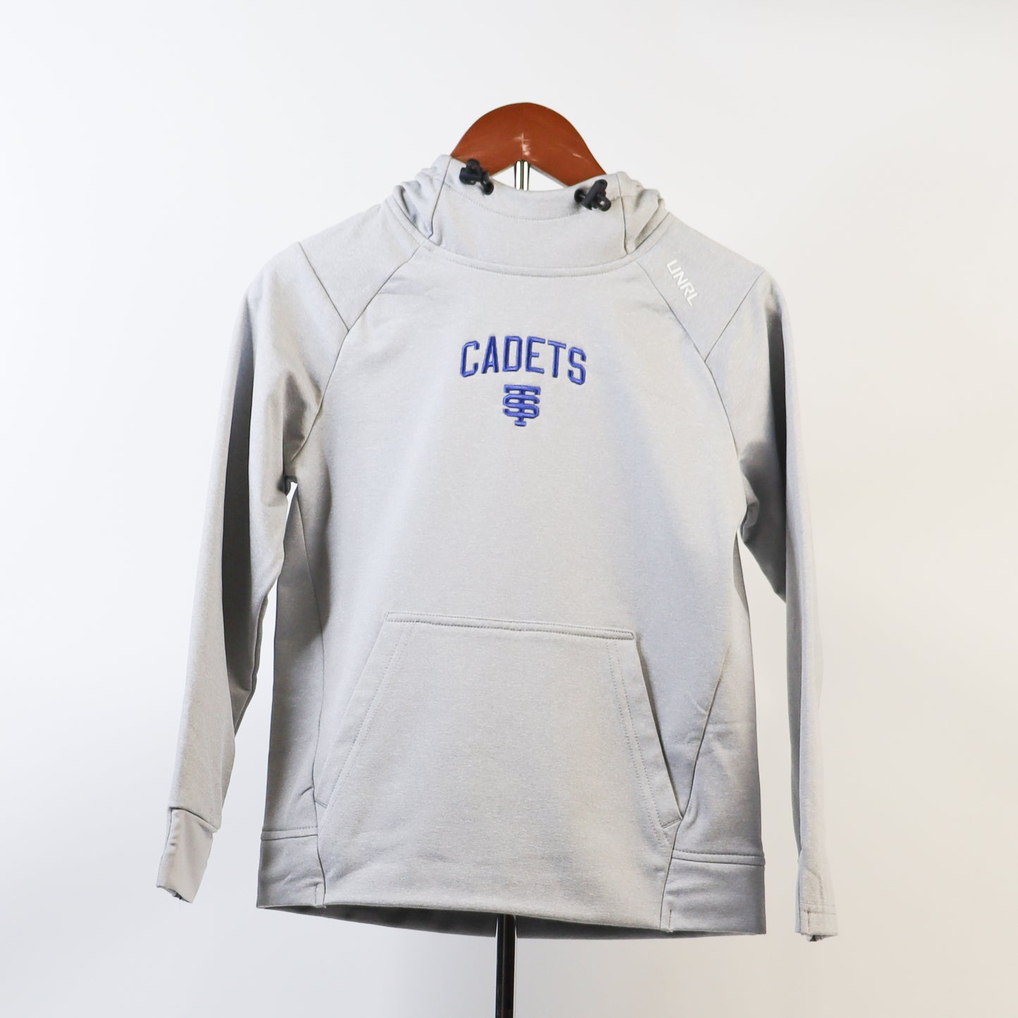 UNRL YOUTH CROSSOVER HOODIE GRAY