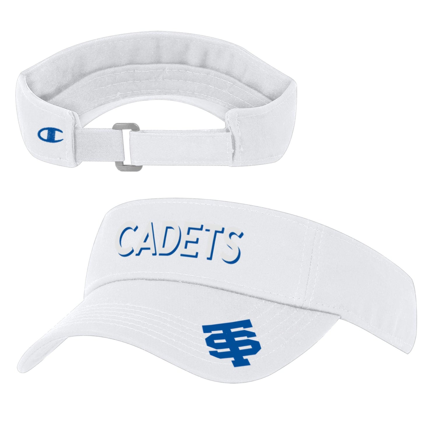 Champion White Visor