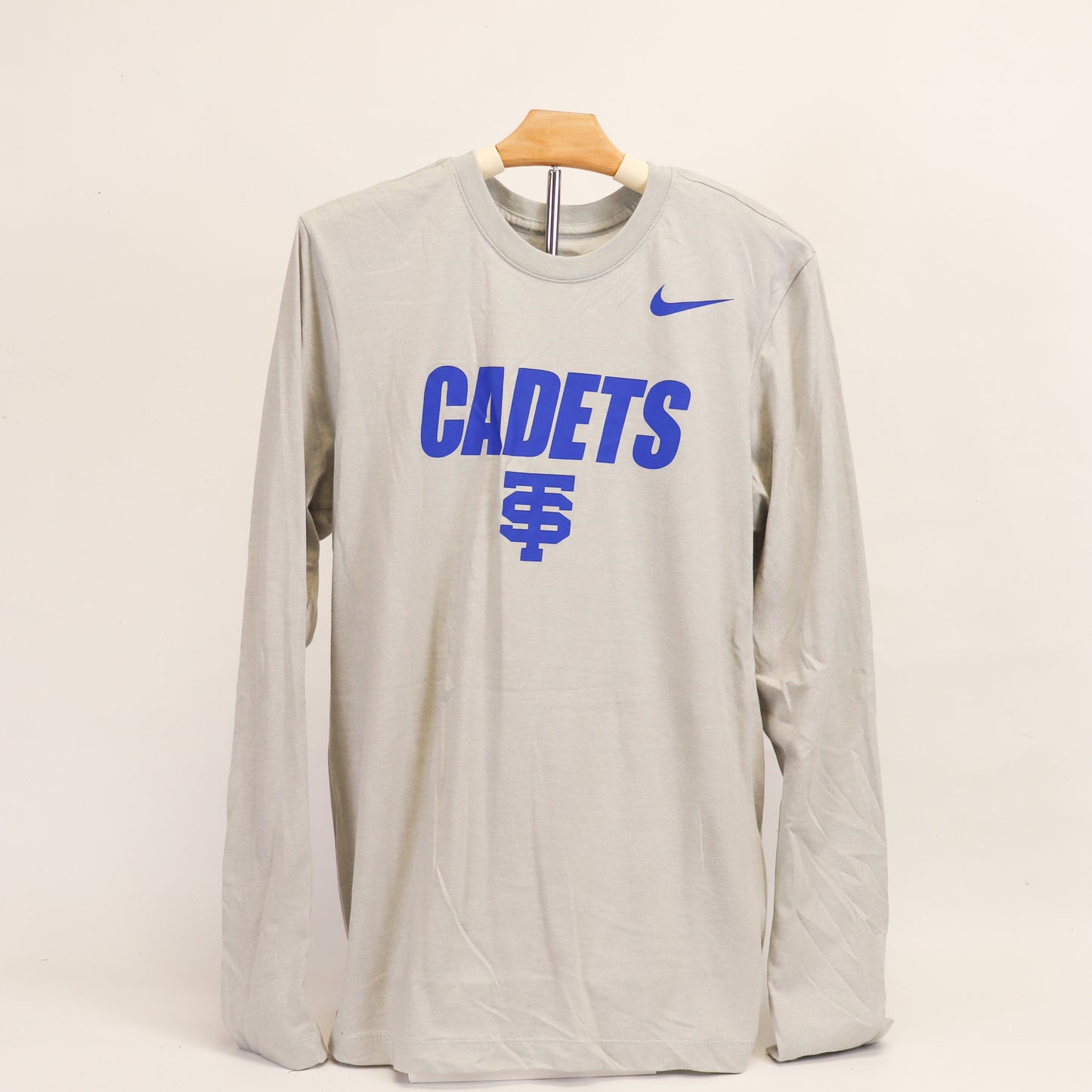 NIKE MARLED GREY LS
