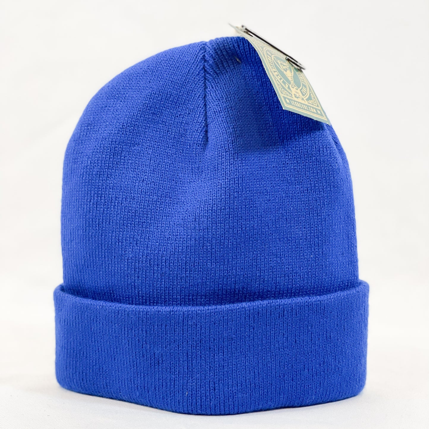 LEGACY KNIT ROLL HAT SHIELD LOGO ROYAL