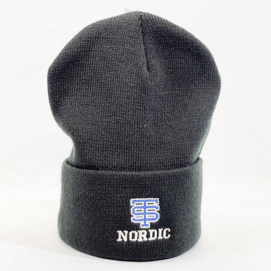 KNIT ROLLED NORDIC HAT