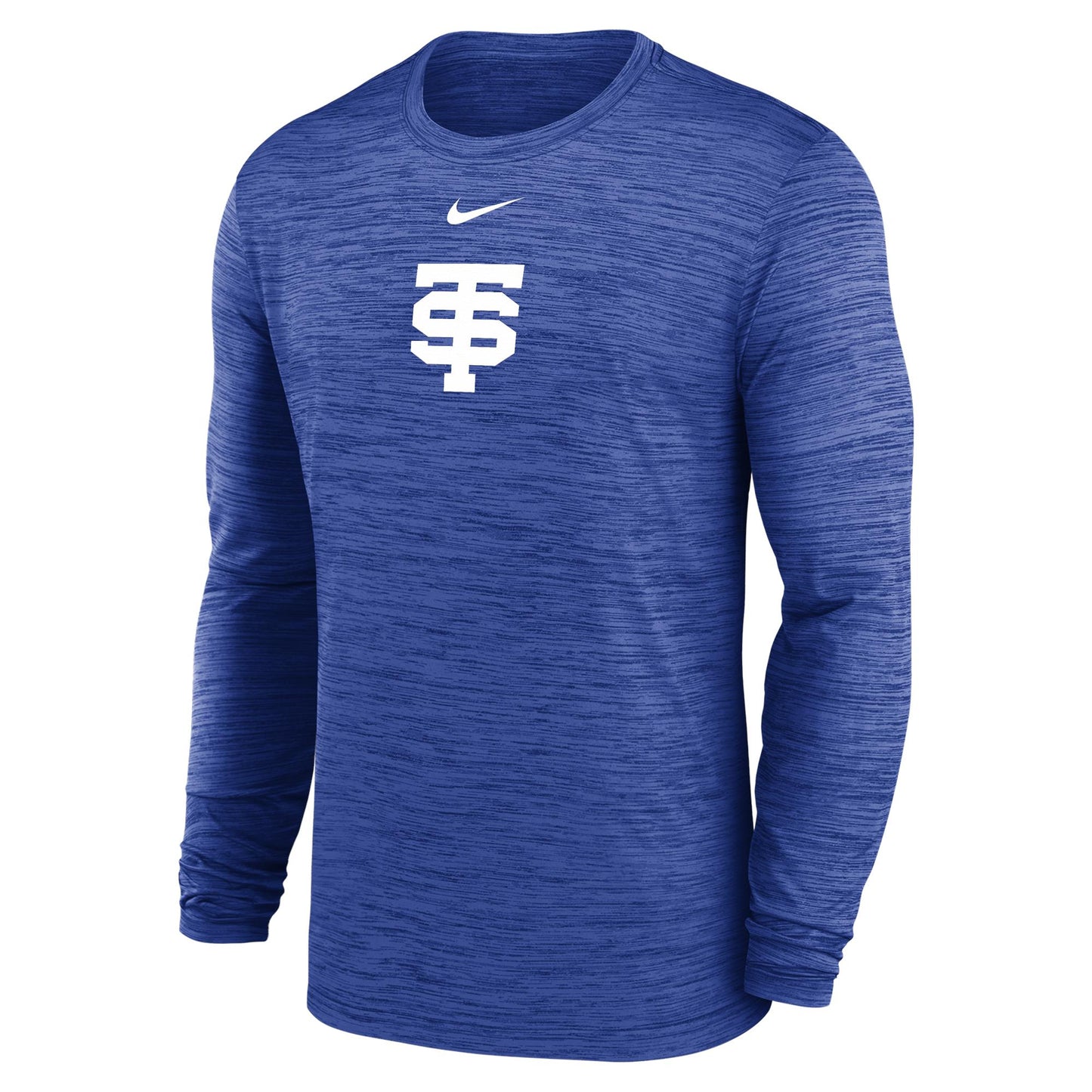 NIKE LS SIDELINE CREW ROYAL HEATHER