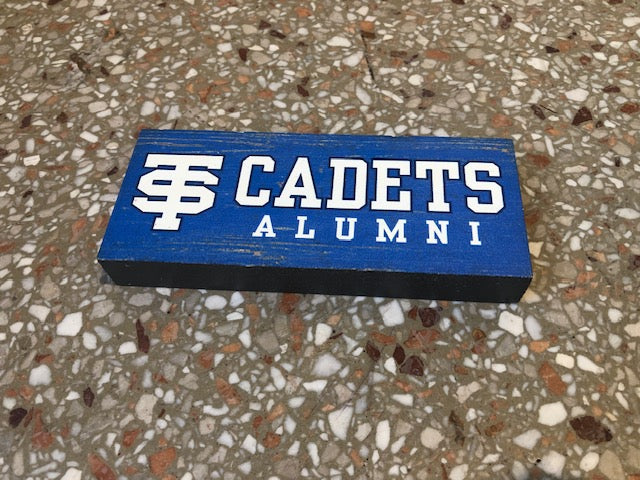 WOODEN TABLE TOP BLOCK-ALUMNI 2.5X6