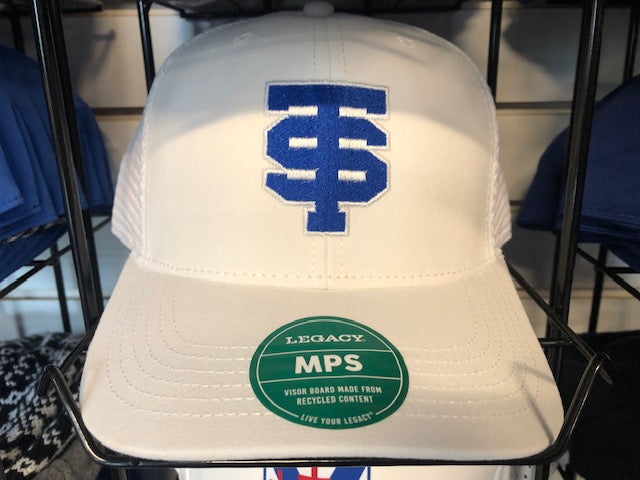 LEGACY WHITE MPS LINES BASEBALL HAT