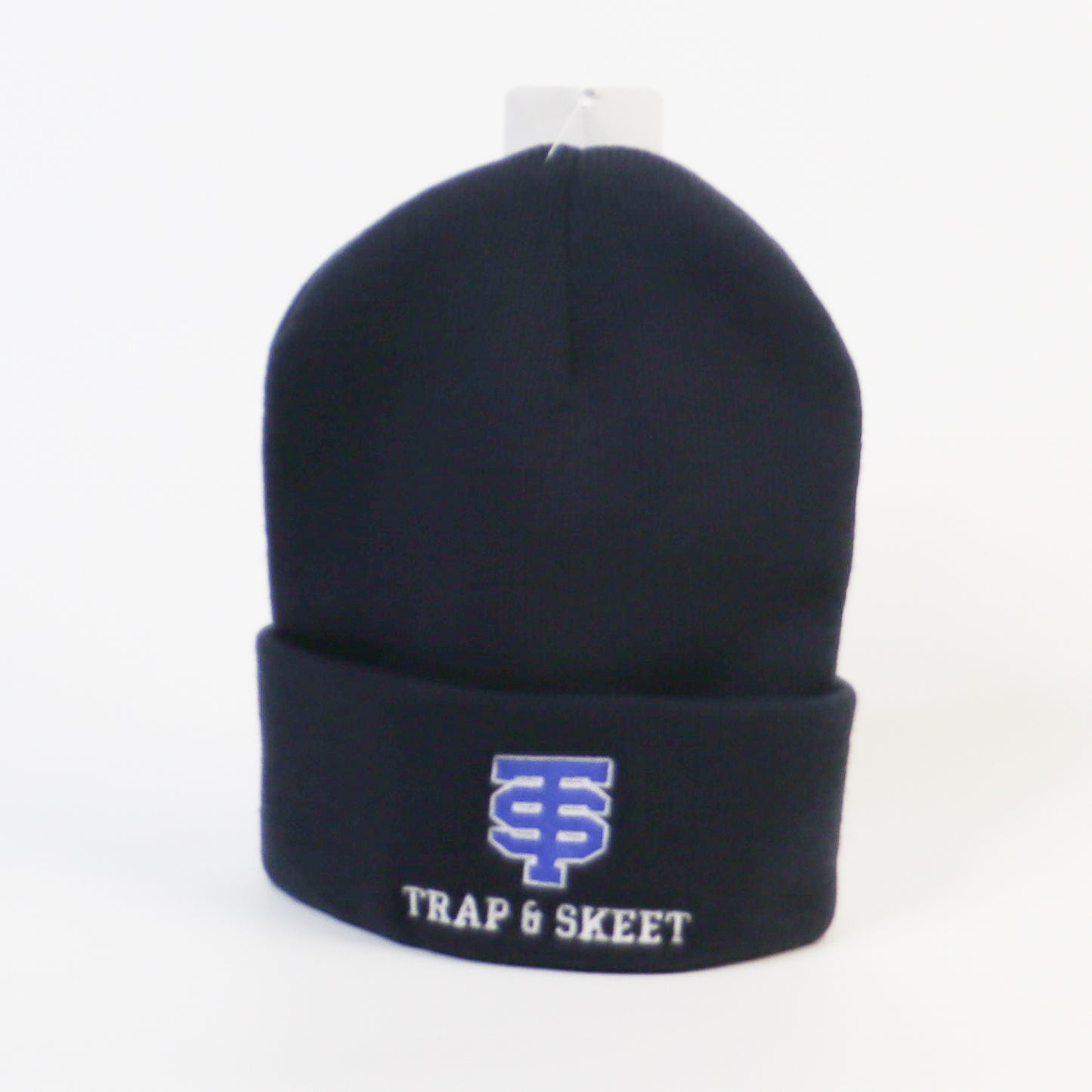 KNIT ROLLED TRAP&SKEET HAT NAVY