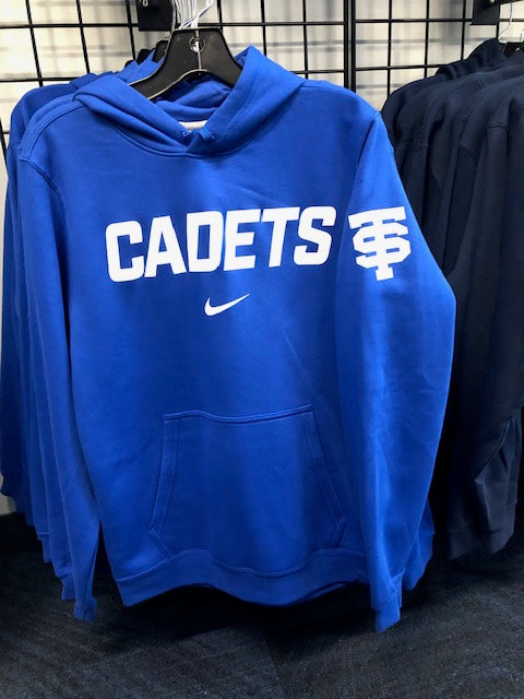 NIKE ROYAL FLEECE HOODIE W ARM LOGO