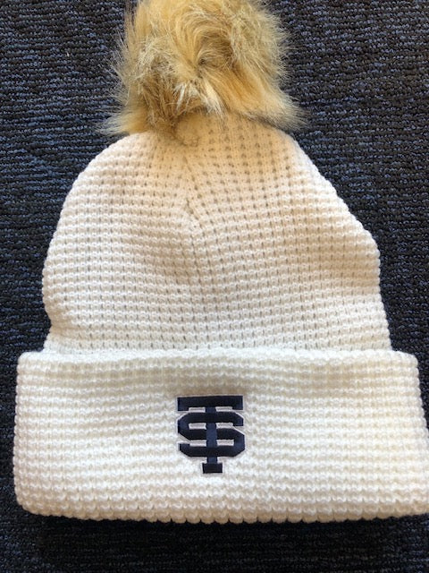LOGOFIT BELGIAN WHITE KNIT HAT