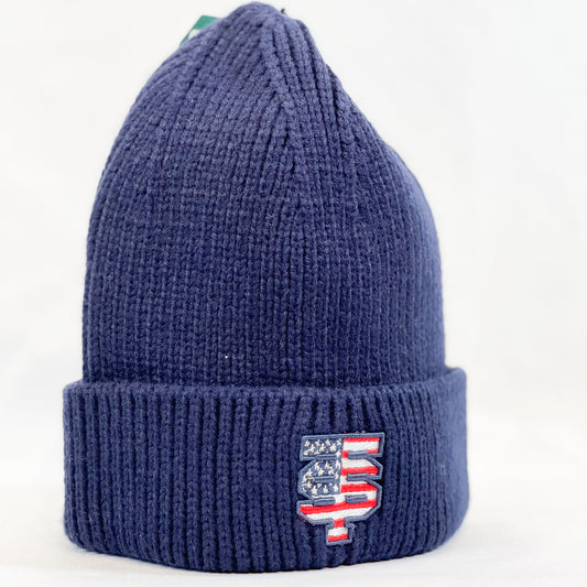 LEGACY KNIT ROLL HAT FLAG LOGO