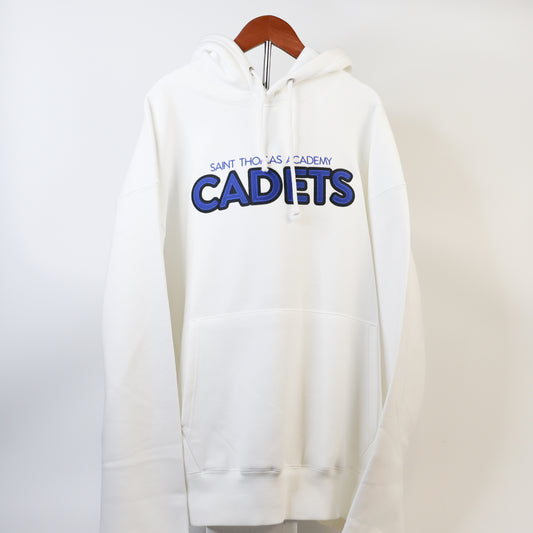 TACKLE TWILL WHITE HOODIE