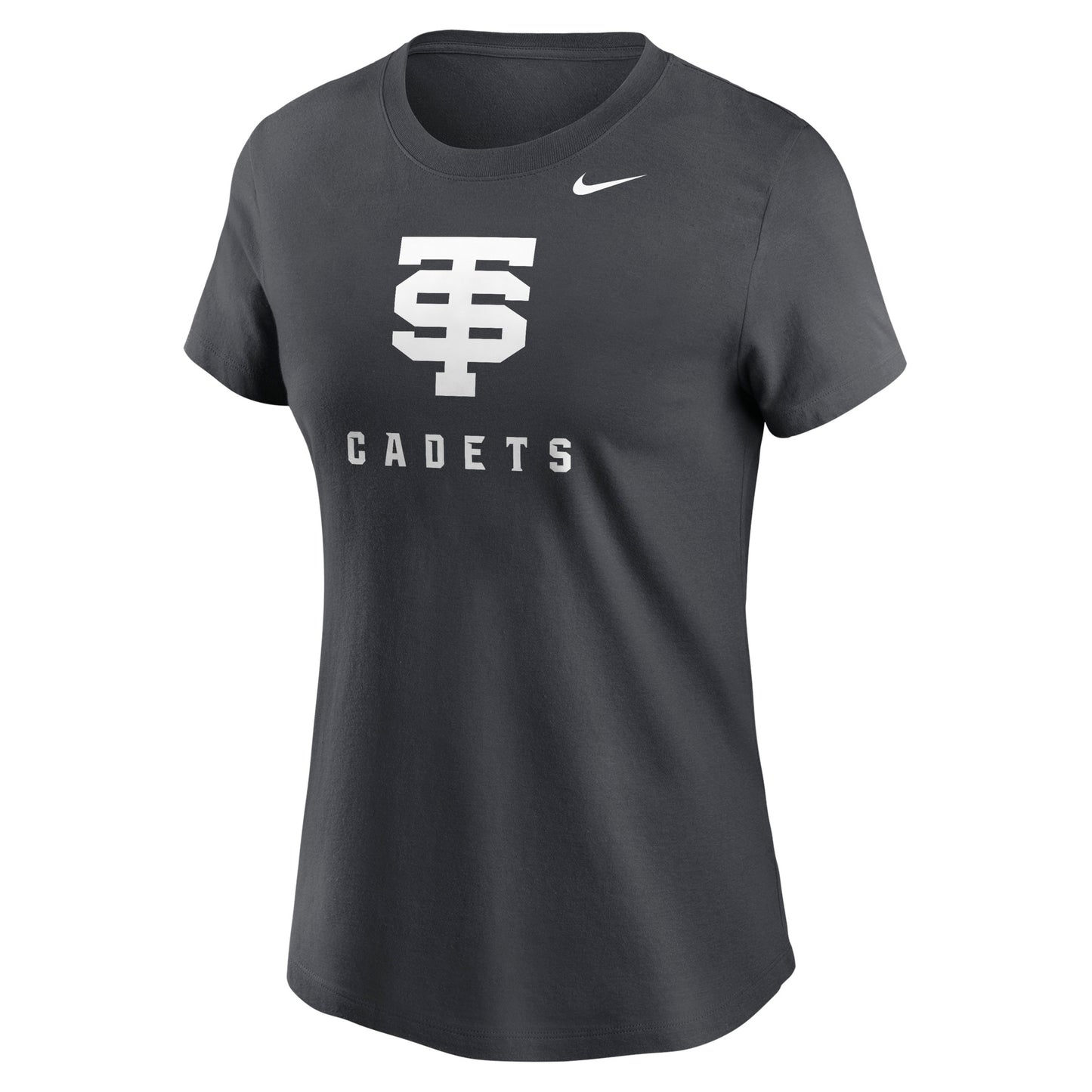 NIKE LADIES LOGO T CHARCOAL