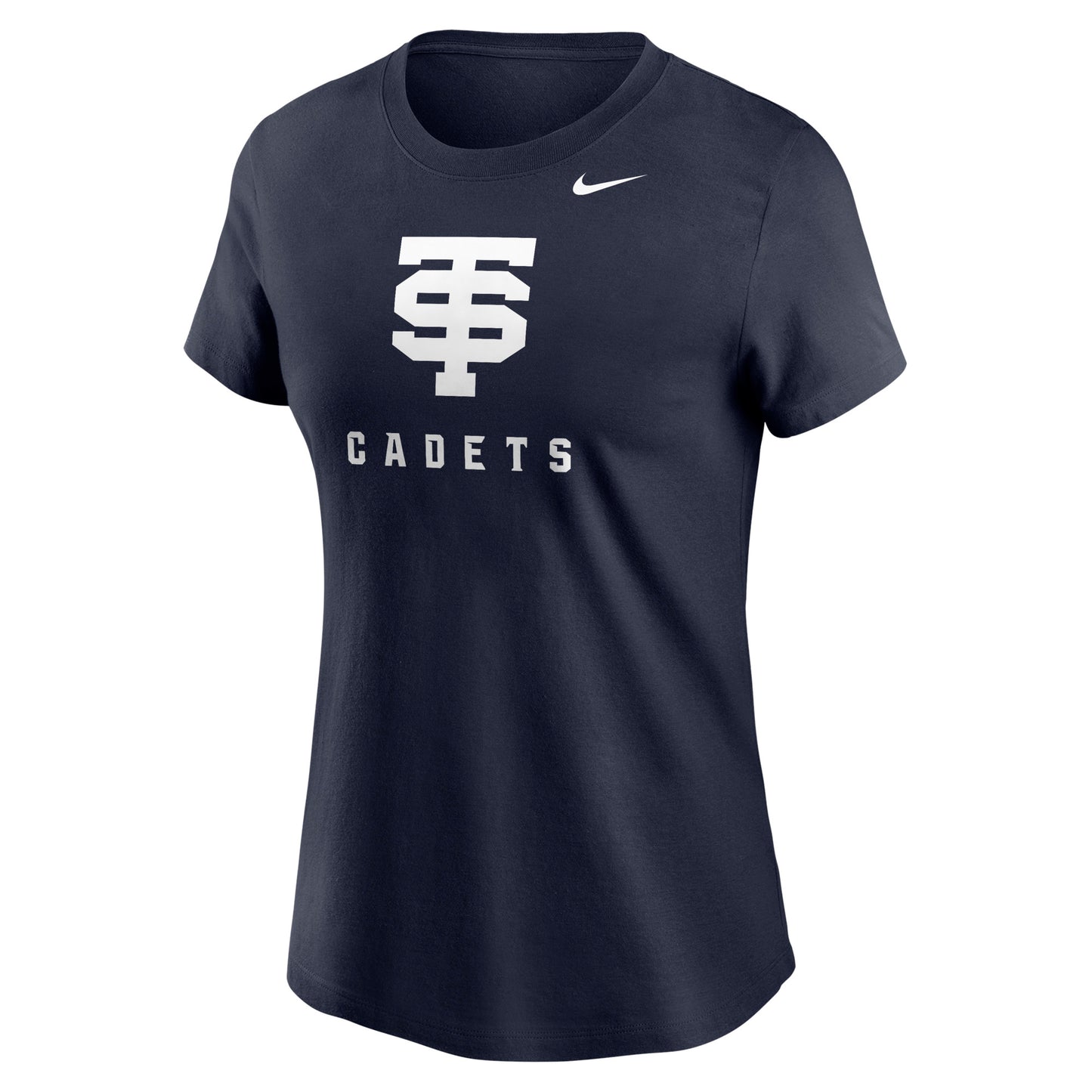 NIKE LADIES LOGO T NAVY