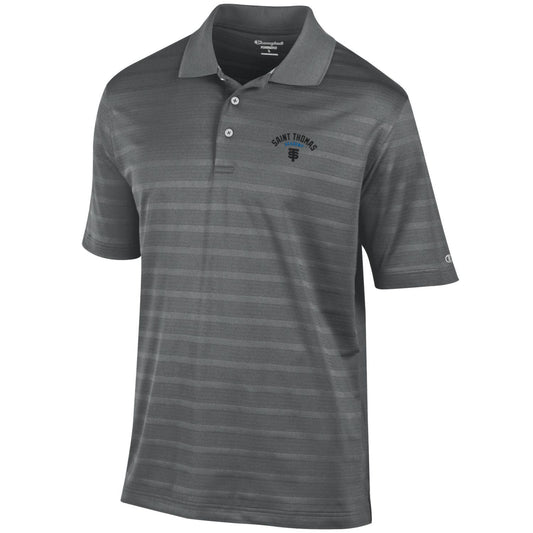 CHAMPION TEXTURED POLO TITANIUM