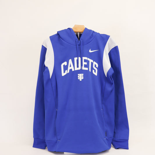 NIKE THERMA HOODIE ROYAL